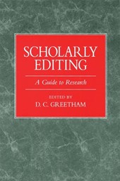 Scholarly Editing