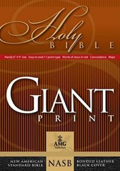 Giant Print Handy-Size Bible-NASB