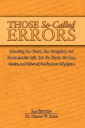 Those So-Called Errors