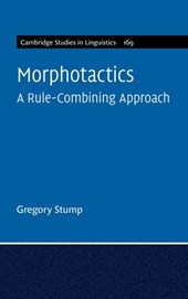 Morphotactics: Volume 169