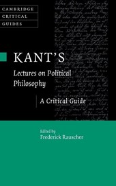 Kant's Lectures on Political Philosophy