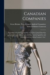 Canadian Companies [microform]
