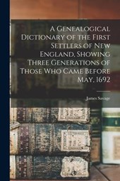GENEALOGICAL DICT OF THE 1ST S