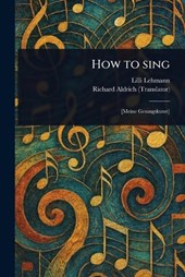 How to Sing