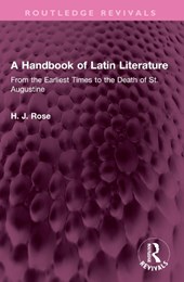 A Handbook of Latin Literature