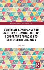 Corporate Governance and Statutory Derivative Actions