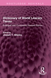 Dictionary of World Literary Terms
