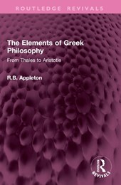 The Elements of Greek Philosophy