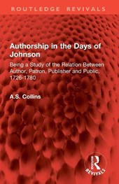Authorship in the Days of Johnson