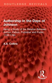 Authorship in the Days of Johnson
