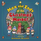 Max and Indy at the Christmas Market