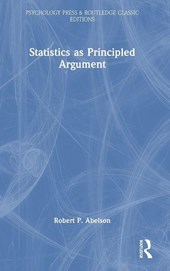 Statistics as Principled Argument