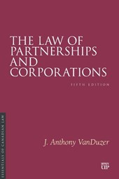 The Law of Partnerships and Corporations