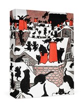 Charles Robinson: A Black Cat Holiday Small Boxed Cards