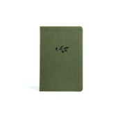 KJV THINLINE BIBLE OLIVE LEATH