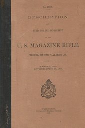 US Magazine Rifle Model of 1903 Caliber .30