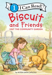 Biscuit and Friends Visit the Community Garden
