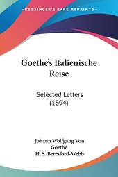 Goethe's Italienische Reise