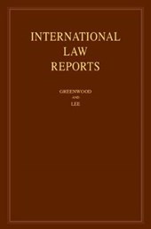 International Law Reports: Volume 188