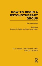 How to Begin a Psychotherapy Group