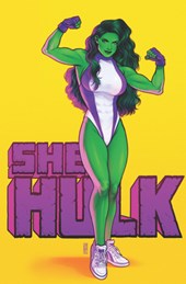 She-Hulk by Rainbow Rowell Omnibus Jen Bartel Cover