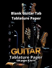 Blank Guitar Tab Tablature Paper
