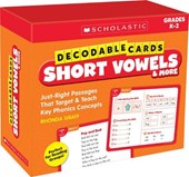 Decodable Cards: Short Vowels & More