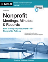 NONPROFIT MEETINGS MINUTES & R