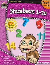 Ready-Set-Learn: Numbers 1-20 Prek-K