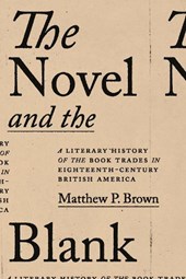 The Novel and the Blank