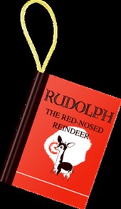 Rudolph the Red-Nosed Reindeer Mini-Book Ornament