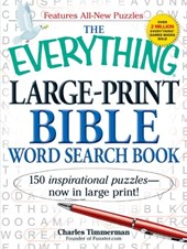 The Everything Large-Print Bible Word Search Book