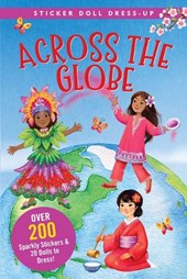 Across the Globe Sticker Doll Dress-Up Book