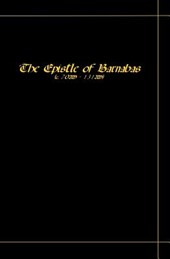 The Epistle Of Barnabas