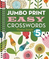 Jumbo Print Easy Crosswords #5