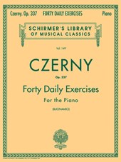 CZERNY - 40 DAILY EXERCISES OP