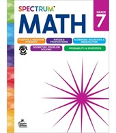 Spectrum Math Workbook Grade 7