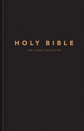 NLT Large Print Pew Bible, Black