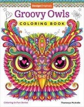 Groovy Owls Coloring Book