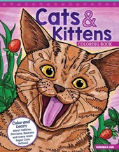 Cats and Kittens Coloring Book