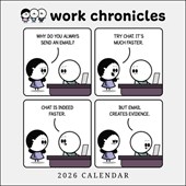 Work Chronicles 2026 Wall Calendar