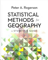 Statistical Methods for Geography