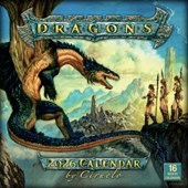2026 Dragons by Ciruelo Wall Calendar