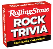 2026 Rolling Stone Rock Trivia Boxed/Daily Calendar