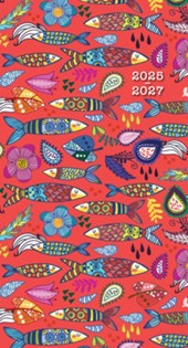 2026 Fun Fish Checkbook/2 Year Pocket Planner