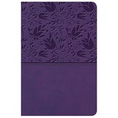 KJV LP COMPACT REF BIBLE PURPL