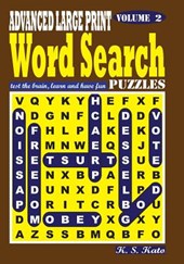ADVANCED LARGE PRINT Word Search Puzzles, Vol. 2