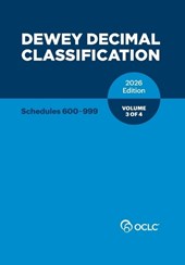 Dewey Decimal Classification, 2026, Vol 3 of 4