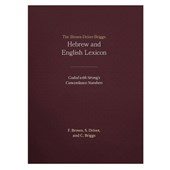 The Brown-Driver-Briggs Hebrew-English Lexicon