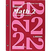 Saxon Math 2 Part One